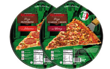 Tiefgekhlte Pizzas im Familienformat - 32 cm USA