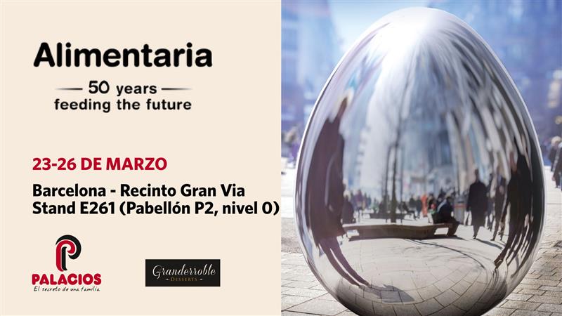 Palacios Alimentación bringt "die beste Küche nach Ihrer" zur Alimentaria Palacios Alimentación bringt "die beste Küche nach Ihrer" zur Alimentaria